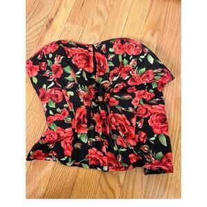 Beautiful rose corset